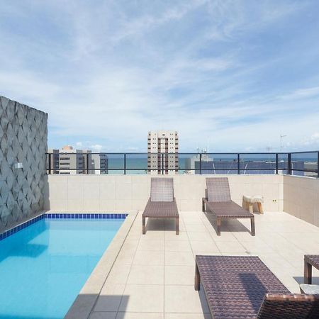 Flat Quarto E Sala C/ Vista Mar Espetacular Διαμέρισμα Maceió Εξωτερικό φωτογραφία