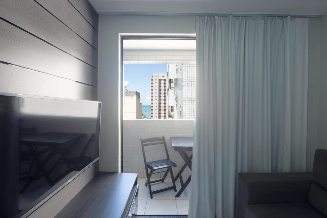 Flat Quarto E Sala C/ Vista Mar Espetacular Διαμέρισμα Maceió Εξωτερικό φωτογραφία