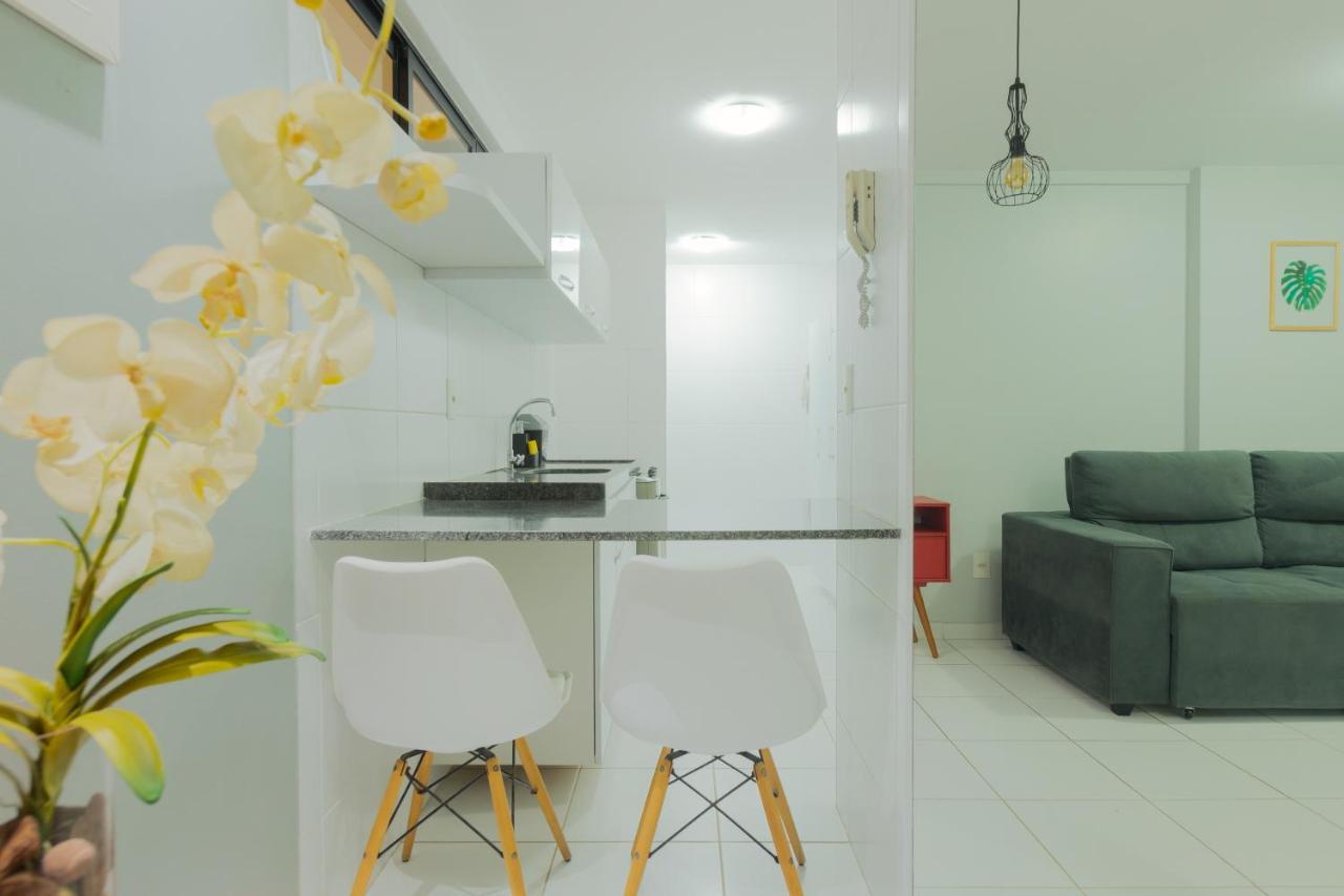 Flat Quarto E Sala C/ Vista Mar Espetacular Διαμέρισμα Maceió Εξωτερικό φωτογραφία
